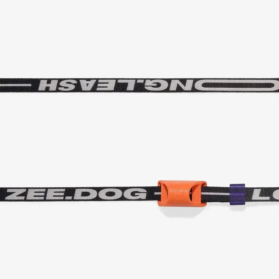 Durable anodized aluminum hook with a secure screw-lock mechanism, ensuring safety and reliability during walks, hikes, and outdoor activities.