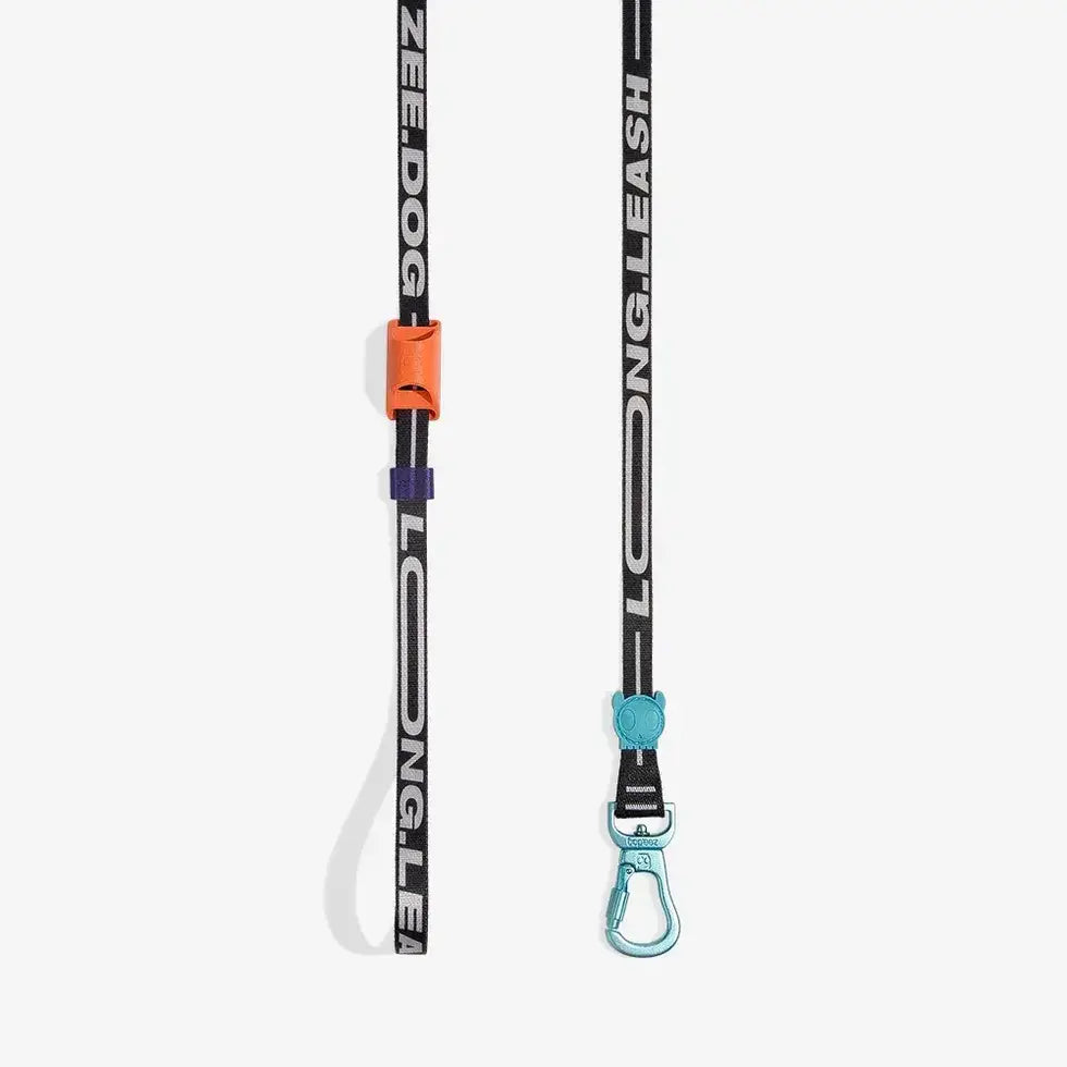 Extra long dog leash extending up to 10ft, providing more freedom while maintaining control, perfect for training sessions and exploration in open spaces.
