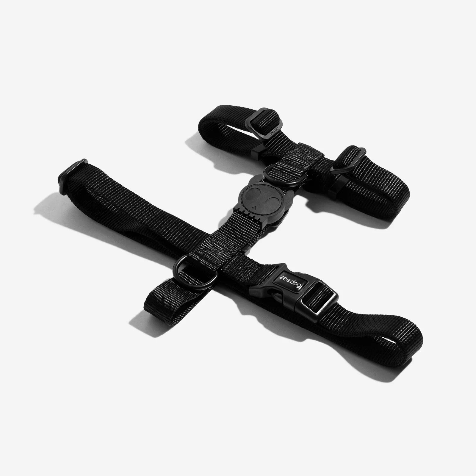 Side view of the H-Harness Gotham emphasizing its adjustable straps and premium hardware.