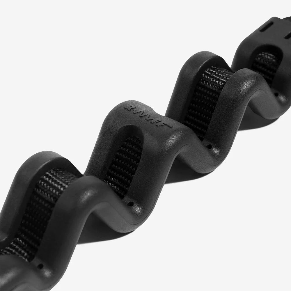 Close-up view of the Ruff-Leash 2.0 showcasing detailed stitching and durable material.